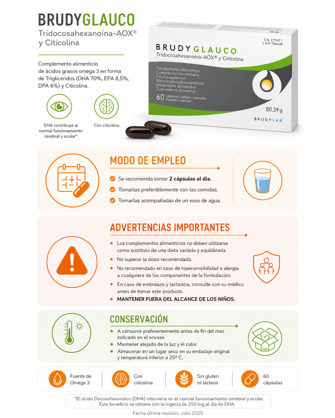 BRUDY GLAUCO (60 cápsulas)