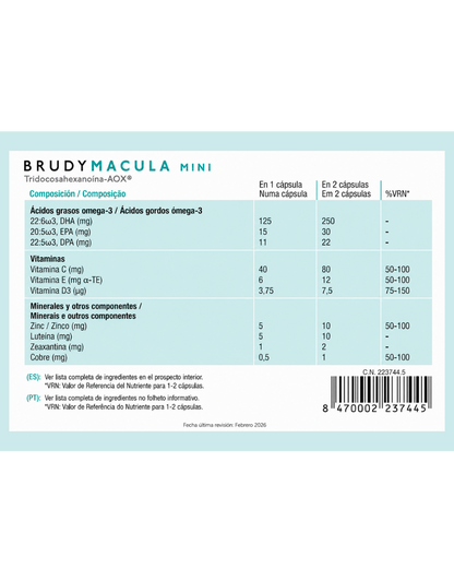 Brudy Macula Mini 90 cap.