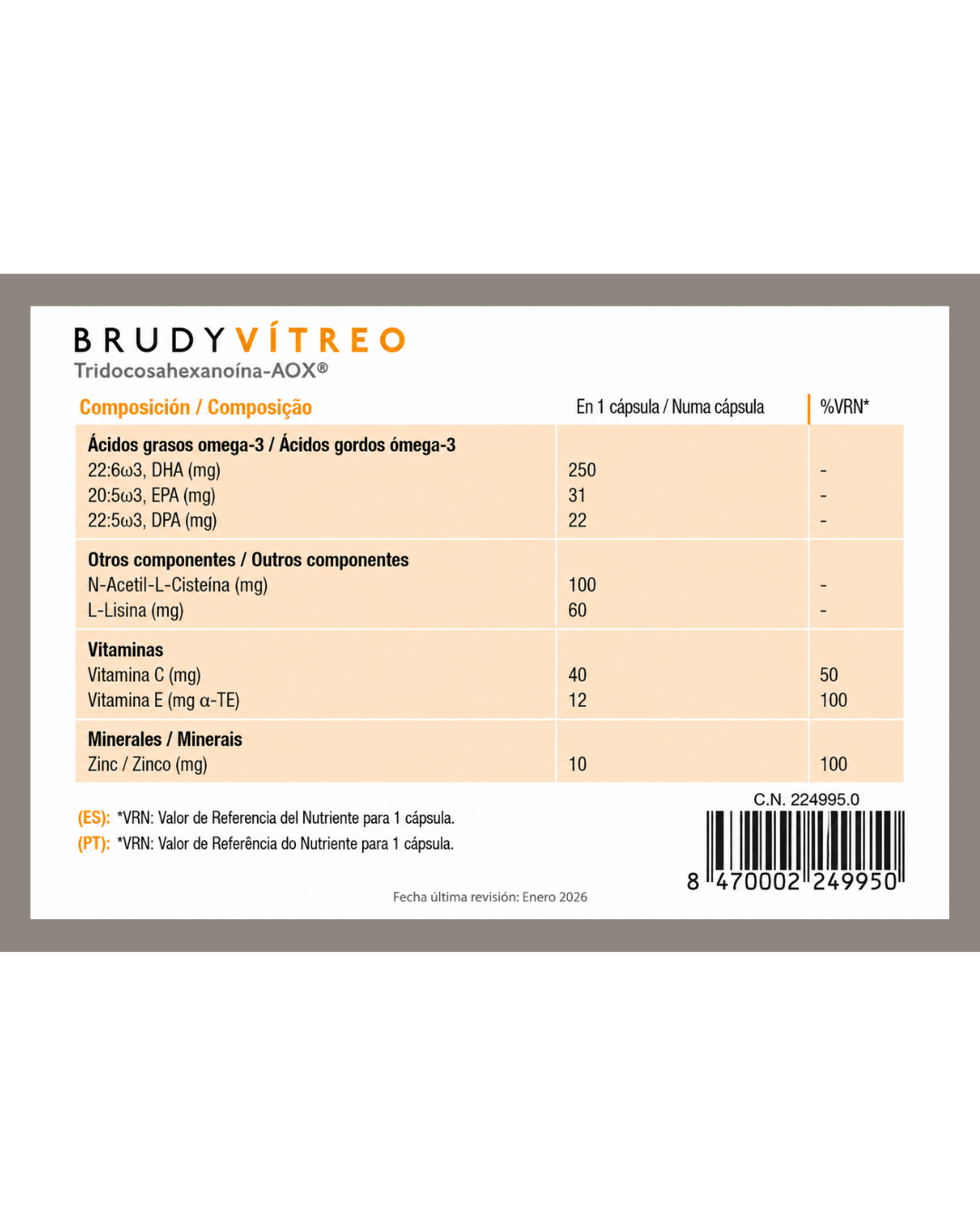 BRUDY VÍTREO